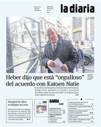 Tapa de la diaria del miércoles 29 de junio de 2022