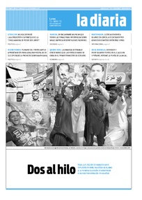 Tapa de la diaria del lunes 13 de mayo de 2013