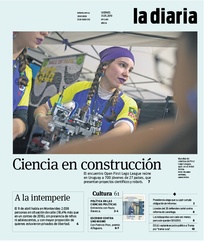 Tapa de la diaria del viernes 31 de mayo de 2019