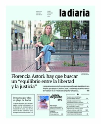 Tapa de la diaria del lunes 19 de febrero de 2024