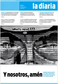 Tapa de la diaria del martes 14 de julio de 2015