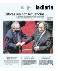 Tapa de la diaria del jueves 4 de junio de 2020