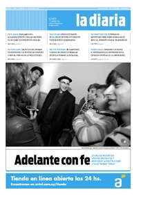 Tapa de la diaria del lunes 11 de agosto de 2014