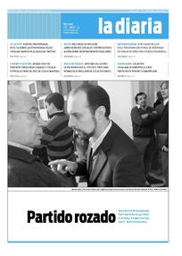 Tapa de la diaria del martes 28 de mayo de 2013