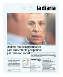 Tapa de la diaria del jueves 8 de mayo de 2025