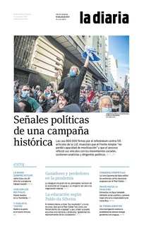 Tapa de la diaria del sábado 10 de julio de 2021