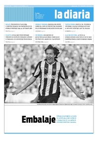 Tapa de la diaria del lunes 5 de noviembre de 2012