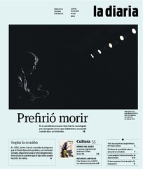 Tapa de la diaria del jueves 18 de abril de 2019