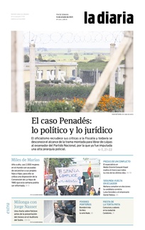 Tapa de la diaria del sábado 14 de octubre de 2023