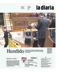 Tapa de la diaria del viernes 1 de junio de 2018