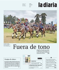 Tapa de la diaria del lunes 17 de septiembre de 2018