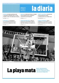 Tapa de la diaria del miércoles 7 de mayo de 2014