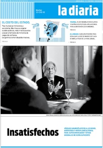 Tapa de la diaria del martes 30 de enero de 2018