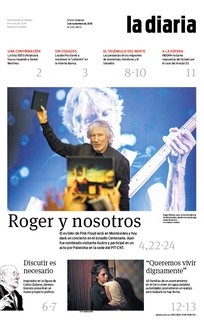 Tapa de la diaria del sábado 3 de noviembre de 2018