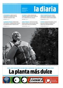 Tapa de la diaria del miércoles 1 de octubre de 2014