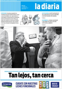 Tapa de la diaria del martes 14 de marzo de 2017