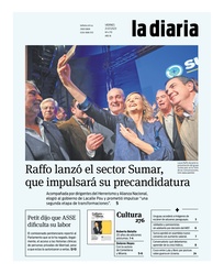 Tapa de la diaria del viernes 21 de julio de 2023
