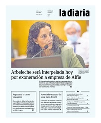 Tapa de la diaria del miércoles 19 de mayo de 2021