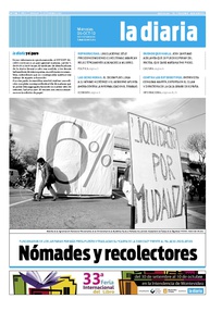 Tapa de la diaria del miércoles 6 de octubre de 2010