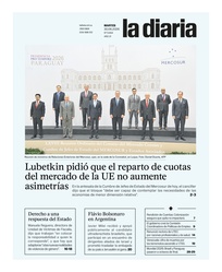 Tapa de la diaria del martes 30 de junio de 2026
