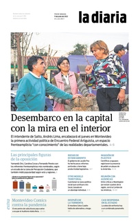 Tapa de la diaria del sábado 11 de junio de 2022