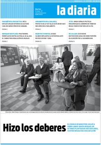 Tapa de la diaria del martes 11 de julio de 2017