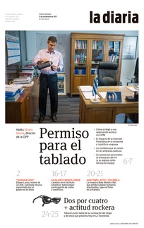 Tapa de la diaria del sábado 11 de noviembre de 2017