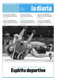 Tapa de la diaria del lunes 13 de agosto de 2012