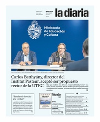 Tapa de la diaria del miércoles 15 de julio de 2026