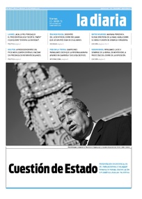 Tapa de la diaria del viernes 22 de marzo de 2013