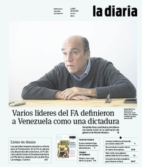 Tapa de la diaria del lunes 29 de julio de 2019