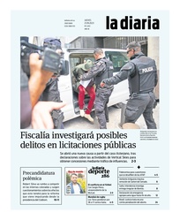 Tapa de la diaria del jueves 21 de septiembre de 2023