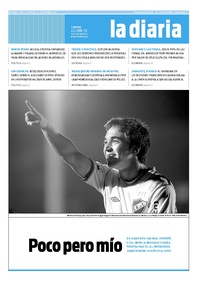 Tapa de la diaria del jueves 22 de abril de 2010