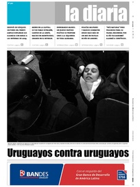 Tapa de la diaria del miércoles 20 de junio de 2007