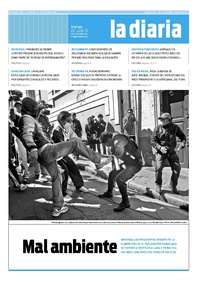 Tapa de la diaria del viernes 22 de junio de 2012