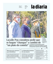 Tapa de la diaria del martes 20 de abril de 2021