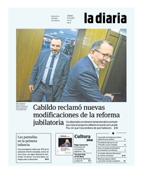 Tapa de la diaria del viernes 31 de marzo de 2023
