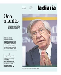 Tapa de la diaria del martes 10 de septiembre de 2019