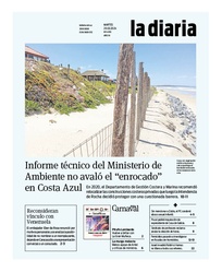 Tapa de la diaria del martes 20 de febrero de 2024