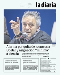 Tapa de la diaria del martes 5 de julio de 2022