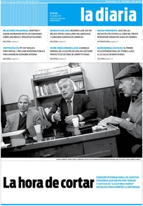 Tapa de la diaria del jueves 11 de junio de 2015