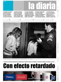 Tapa de la diaria del miércoles 17 de octubre de 2007