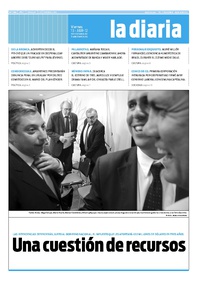 Tapa de la diaria del viernes 13 de abril de 2012