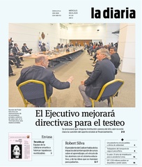 Tapa de la diaria del miércoles 8 de abril de 2020