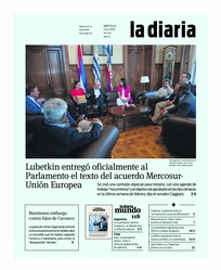 Tapa de la diaria del miércoles 11 de febrero de 2026