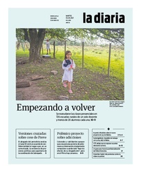 Tapa de la diaria del martes 4 de mayo de 2021