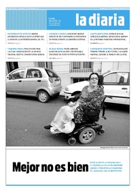 Tapa de la diaria del lunes 8 de noviembre de 2010