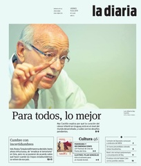 Tapa de la diaria del viernes 15 de febrero de 2019