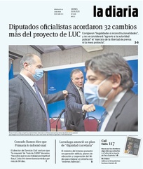 Tapa de la diaria del viernes 26 de junio de 2020