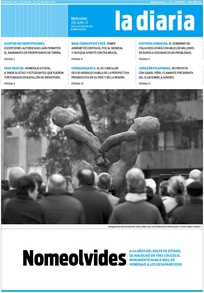 Tapa de la diaria del miércoles 28 de junio de 2017